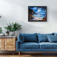 Cargar imagen en el visor de la galería, Pintar Por Números - Luna Sobre El Mar - Figuredart - Paisajes