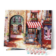 Cargar imagen en el visor de la galería, Pintar Por Números - Bicicletas Al Lado Del Arco - Figuredart - Ciudades