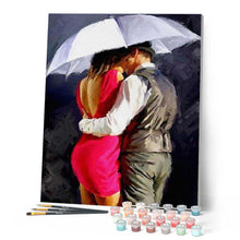 Cargar imagen en el visor de la galería, Pintar Por Números - Pareja Besándose - Figuredart - Romanticismo