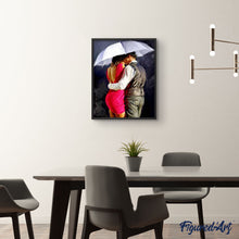 Cargar imagen en el visor de la galería, Pintar Por Números - Pareja Besándose - Figuredart - Romanticismo
