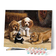 Cargar imagen en el visor de la galería, Pintar Por Números - El Perro - Figuredart - Animales Perros