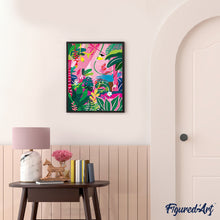 Cargar imagen en el visor de la galería, Pintar por números | Enredaderas | Novedades pintura abstracta Flores Fácil | FiguredArt