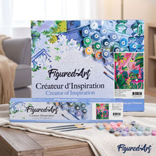 Cargar imagen en el visor de la galería, Pintar por números | Enredaderas | Novedades pintura abstracta Flores Fácil | FiguredArt