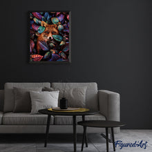 Cargar imagen en el visor de la galería, Pintar por números | Zorro y follaje | Novedades Animales Zorros Avanzado | FiguredArt