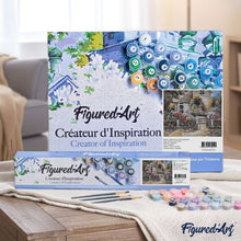 Cargar imagen en el visor de la galería, Pintar Por Números - Puerta De La Bicicleta - Figuredart - Paisajes