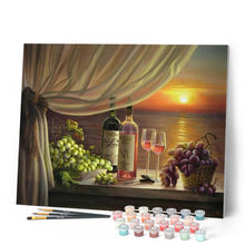 Cargar imagen en el visor de la galería, Pintar Por Números - Vino - Figuredart - Paisajes Romanticismo