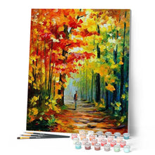 Cargar imagen en el visor de la galería, Pintar Por Números - Un Hombre En Lo Hondo Del Bosque - Figuredart - Paisajes