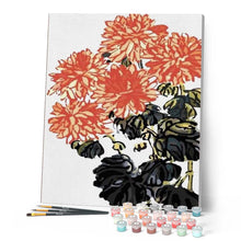 Cargar imagen en el visor de la galería, Pintar Por Números - Cuatro Amigos De Invierno - Figuredart - Flores