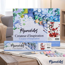 Cargar imagen en el visor de la galería, Pintar Por Números - Cuatro Amigos De Invierno 1 - Figuredart - Flores