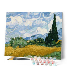 Cargar imagen en el visor de la galería, Pintar Por Números - Cielo De Van Gogh - Figuredart - Paisajes Van Gogh