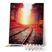 Cargar imagen en el visor de la galería, Pintar Por Números - Estilo De Trenes - Figuredart - Paisajes