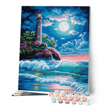 Cargar imagen en el visor de la galería, Pintar Por Números - Isla Y Luna - Figuredart - Paisajes