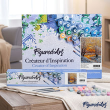 Cargar imagen en el visor de la galería, Pintar Por Números - Anochecer En La Nieve - Figuredart - Paisajes