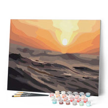 Cargar imagen en el visor de la galería, Pintar Por Números - Desierto En La Puesta Del Sol - Figuredart - Paisajes
