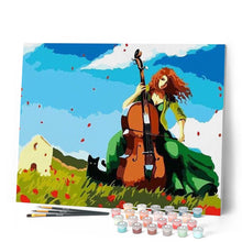 Cargar imagen en el visor de la galería, Pintar Por Números - Melodía Romántica - Figuredart - Música Paisajes