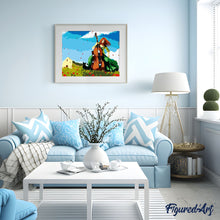 Cargar imagen en el visor de la galería, Pintar Por Números - Melodía Romántica - Figuredart - Música Paisajes