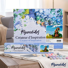 Cargar imagen en el visor de la galería, Pintar Por Números - Melodía Romántica - Figuredart - Música Paisajes