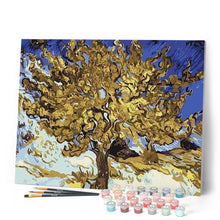 Cargar imagen en el visor de la galería, Pintar Por Números - Van Gogh - Mulberry - Figuredart - Reproducción De Obras De Arte Van Gogh Árboles