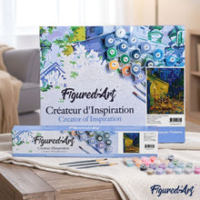 Cargar imagen en el visor de la galería, Pintar Por Números - Pinturas De Van Gogh -Café - Figuredart - Reproducción De Obras De Arte Van Gogh