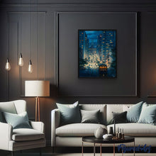 Cargar imagen en el visor de la galería, Pintar Por Números - Noche En La Ciudad - Figuredart - Ciudades