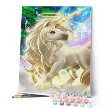 Cargar imagen en el visor de la galería, Pintar Por Números - Sueño Del Unicornio - Figuredart - Animales