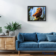 Cargar imagen en el visor de la galería, Pintar Por Números - Árbol Y Búho - Figuredart - Animales Búhos Árboles