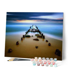 Cargar imagen en el visor de la galería, Pintar Por Números - Puente En El Agua - Figuredart - Paisajes