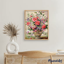 Cargar imagen en el visor de la galería, Pintar Por Números - Rosas 3 - Figuredart - Flores