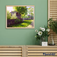 Cargar imagen en el visor de la galería, Pintar Por Números - Cabañas De Madera - Figuredart - Paisajes