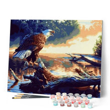 Cargar imagen en el visor de la galería, Pintar Por Números - La Llamada Del Águila - Figuredart - Animales