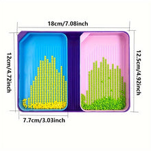 Cargar imagen en el visor de la galería, Bandeja Multifuncional Diamond Painting 3 Piezas