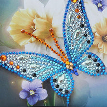 Cargar imagen en el visor de la galería, Bolso Diamond Painting - Mariposa y Narcisos