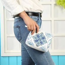 Cargar imagen en el visor de la galería, Bolso Diamond Painting - Azulejo Marroquí Azul