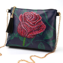 Cargar imagen en el visor de la galería, Bolso Diamond Painting - Rosa de Medianoche Figured'Art