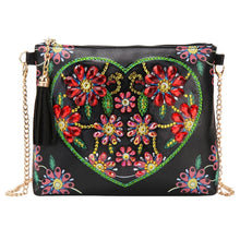 Cargar imagen en el visor de la galería, Bolso Diamond Painting - Ramo de Corazón de Medianoche Figured'Art