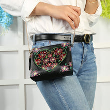 Cargar imagen en el visor de la galería, Bolso Diamond Painting - Ramo de Corazón de Medianoche
