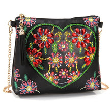 Cargar imagen en el visor de la galería, Bolso Diamond Painting - Ramo de Corazón de Medianoche