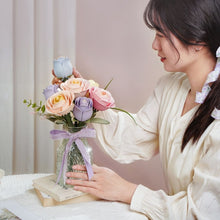 Cargar imagen en el visor de la galería, Puzzle 3D Camelia Rosa