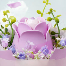 Cargar imagen en el visor de la galería, Puzzle 3D Rosa Púrpura