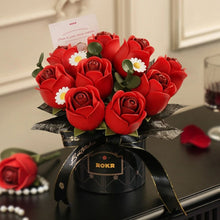 Cargar imagen en el visor de la galería, Puzzle 3D - Ramo de rosas rojas Figured'Art