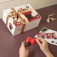 Cargar imagen en el visor de la galería, Puzzle 3D - Ramo de rosas rojas