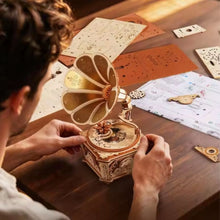 Cargar imagen en el visor de la galería, Puzzle 3D - Gramófono Diva