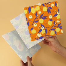 Cargar imagen en el visor de la galería, Mini Serie Pintar por Números 20x20cm (6 piezas) - Patrón frutal