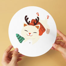 Cargar imagen en el visor de la galería, Mini Serie Pintar por Números - discos de Ø20cm (6 piezas) - Animalito festivo