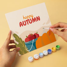 Cargar imagen en el visor de la galería, Mini Serie Pintar por Números 20x20cm (6 piezas) - Notas de otoño