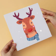 Cargar imagen en el visor de la galería, Mini Serie Pintar por Números 20x20cm (6 piezas) - Set navideño clásico