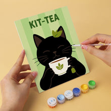 Cargar imagen en el visor de la galería, Mini Serie Pintar por Números 15x20cm (6 piezas) - Miau-gia