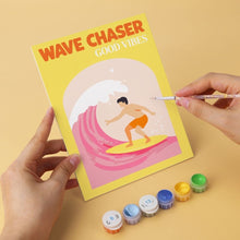 Cargar imagen en el visor de la galería, Mini Serie Pintar por Números 15x20cm (6 piezas) - Pasión por el mar
