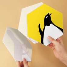 Cargar imagen en el visor de la galería, Mini Serie Pintar por Números - Hexágonos (6 piezas) - Formas de animales salvajes