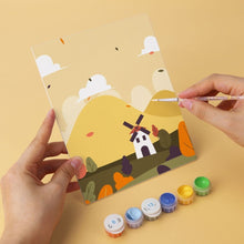 Cargar imagen en el visor de la galería, Mini Serie Pintar por Números 15x20cm (6 piezas) - Viaje por las cuatro estaciones